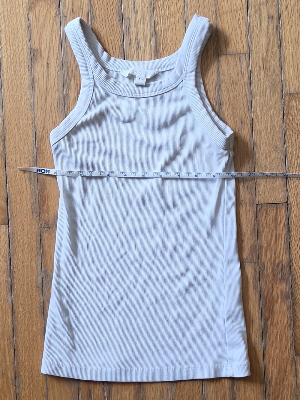H&M Ribbed White Tank XS - Picture 5 of 6